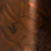 Coloured Loose Silver Leaf - Marbled Blackened Bronze