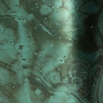 Coloured Loose Silver Leaf - Marbled Teal