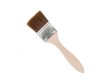 Brown Ox Hair Flat Size Brush
