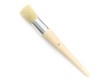 White Bristle Stencil Brush
