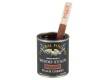 General Finishes Wood Stain - Black Cherry - On Oak Swatch