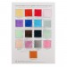Coloured Silver Leaf Light-Resistant Colours Sample Card