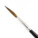 Pointed Writers - Pure Red Sable - Long Hair - Size 6