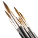 Pointed Writers - Pure Red Sable - Long Hair 