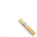 White Bristle Stencil Brush - 3/4"