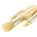White Bristle Stencil Brush