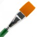 One Stroke Synthetic Med. Hair Ferrule