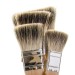 Flat Badger Hair Brush Thin