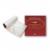 Gold Gourmet Edible Silver Loose Leaf Booklet (E174) - 25 Leaves