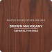 General Finishes Wood Stain - Brown Mahogany Applied Over Oak