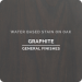General Finishes Wood Stain - Graphite Applied Over Oak