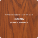 General Finishes Wood Stain - Hickory Applied Over Oak