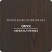 General Finishes Wood Stain - Onyx Applied on Oak