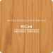 General Finishes Wood Stain - Pecan Applied Over Oak