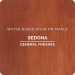 General Finishes Wood Stain - Sedona Applied Over Maple