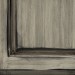 Pitch Black Glaze Effects over Antique White Milk Paint