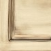 Glaze Effects Van Dyke Brown over Antique White Milk Paint