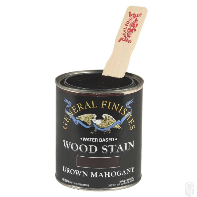 General Finishes Wood Stain - Brown Mahogany - 946ml
