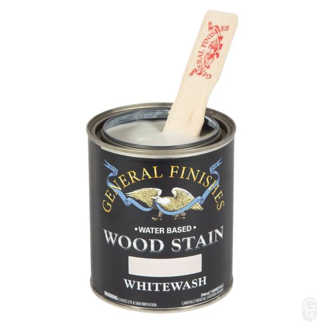 General Finishes Wood Stain - Whitewash - 946ml