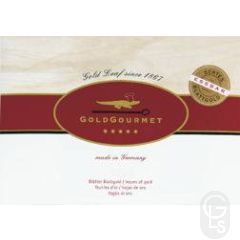 Gold Gourmet Edible Gold Leaf Booklet Loose 12 leaves
