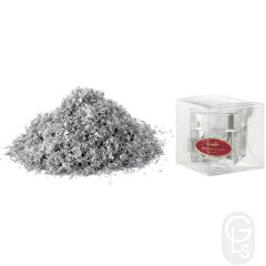 Gold Gourmet Edible Silver Flake Cube Shaker 200mg