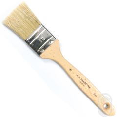 Flat, Thin Varnish Brush - Lily Bristle - Size 18 (1.5&#039;&#039;)