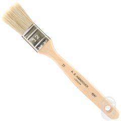 Flat, Medium Varnish Brush - Lily Bristle - Size 12 (1&#039;&#039;)