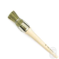 Bridled Glue Brush Grey Bristle Size 16