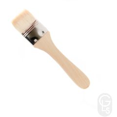 Flat Brushes for Size or Lacquer Soft White Hair 1.5 inch