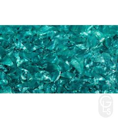 Mother of Pearl Sheet - Turquoise Green Irregular