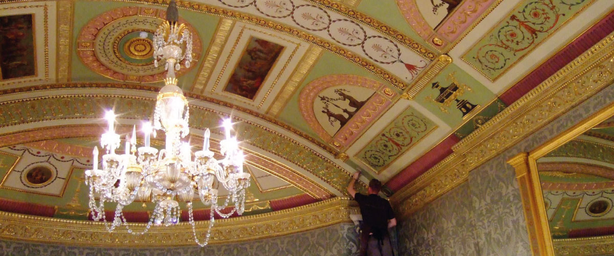 St. James Square Restoration Ceiling