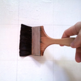 How to apply leaf to ceilings and walls